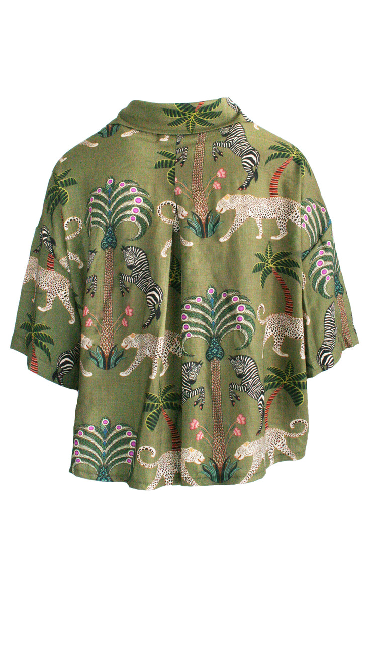 Okavango Olive Amalfi Shirt