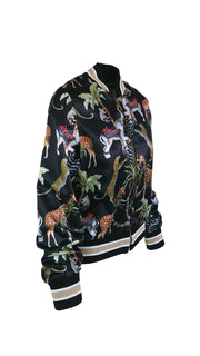 Serengeti Safari Luxe Legacy Bomber Lined Jacket