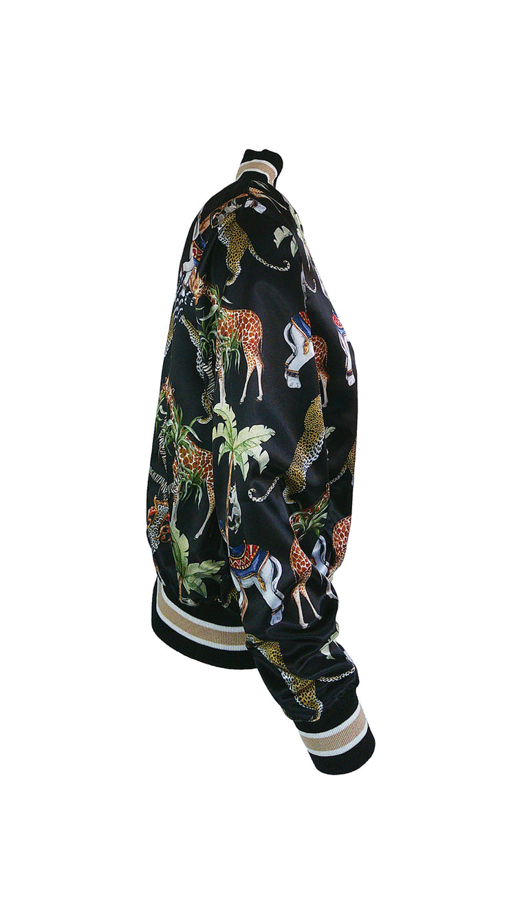 Serengeti Safari Luxe Legacy Bomber Lined Jacket
