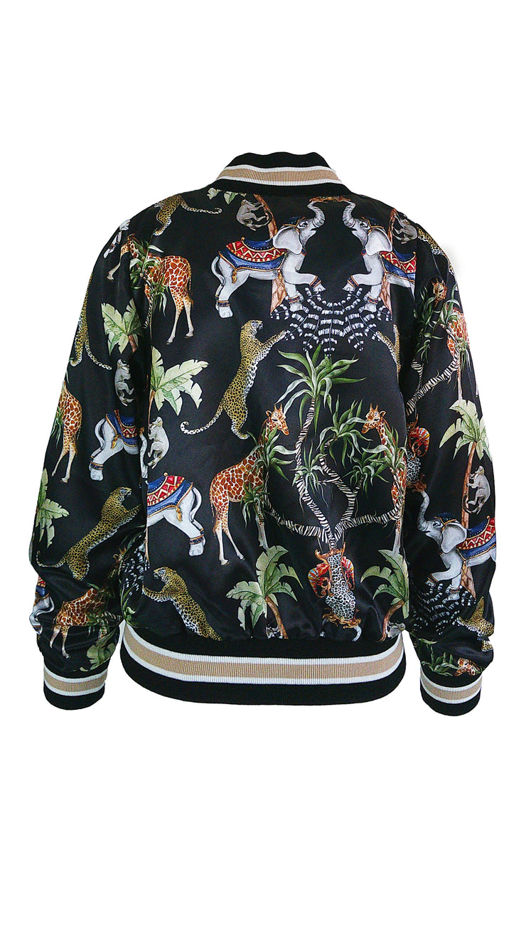 Serengeti Safari Luxe Legacy Bomber Lined Jacket
