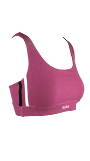Claret Free My Heart Sports Bra