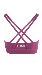 Claret Free My Heart Sports Bra