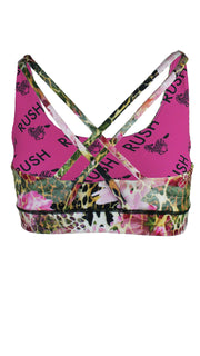 Rose Animal Free My Heart Sports Bra
