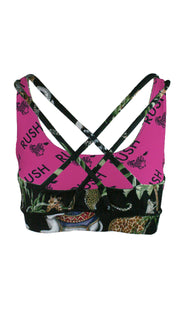 Serengeti Safari Free My Heart Sports Bra