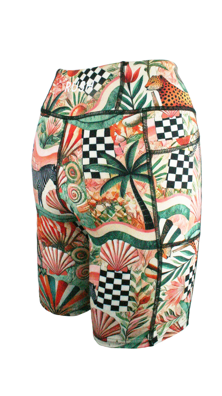 Sunkissed Safari High Waist Shorts