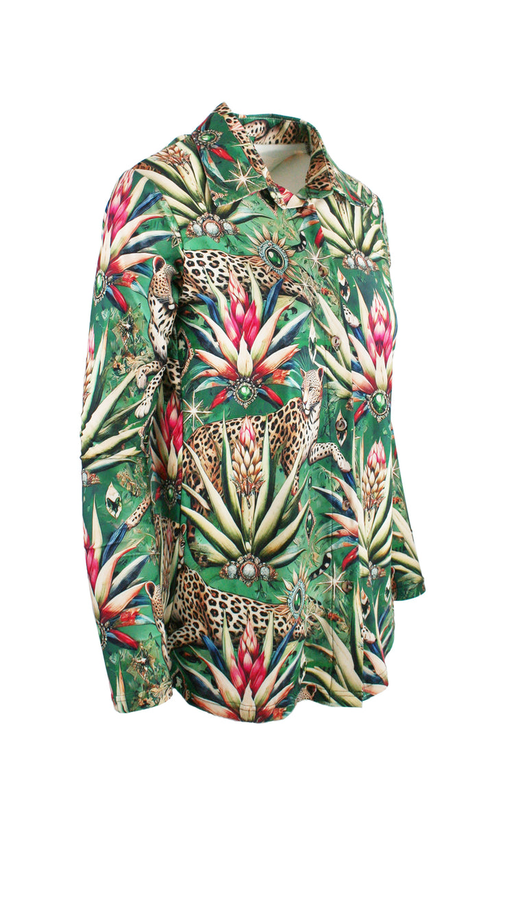 Wild Emerald Luxe Shirt