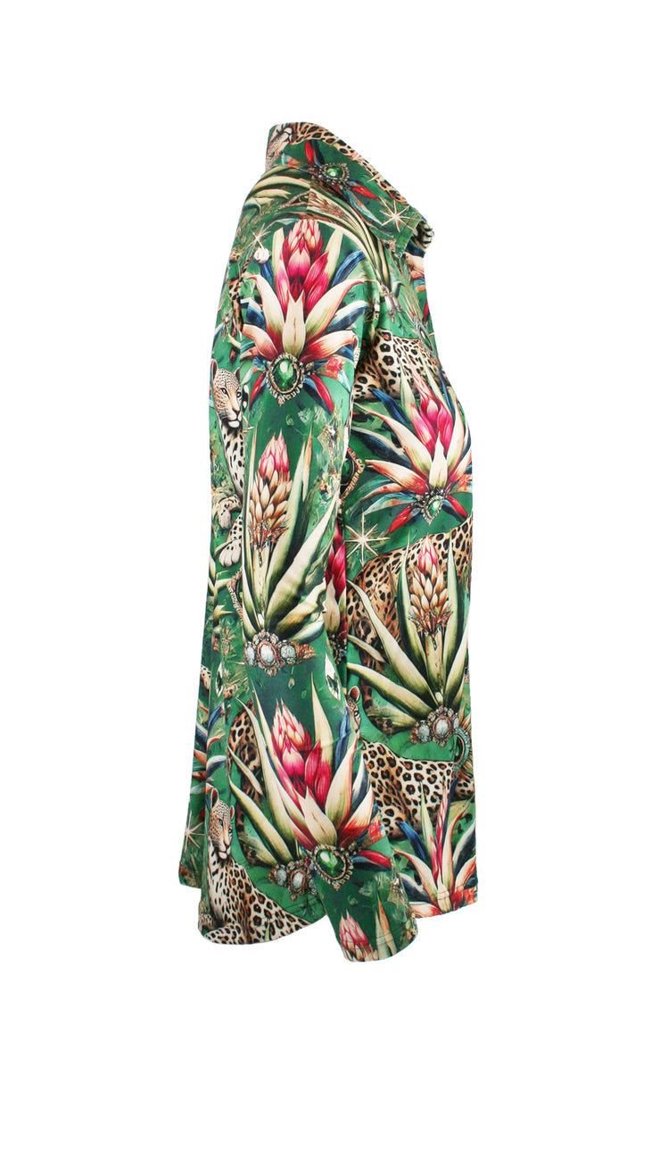 Wild Emerald Luxe Shirt