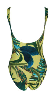 Tropical Splendour Yellow One Piece