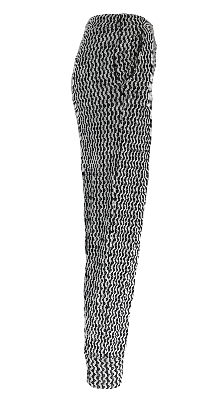 Geo Heritage Ribbed Cuff Pants