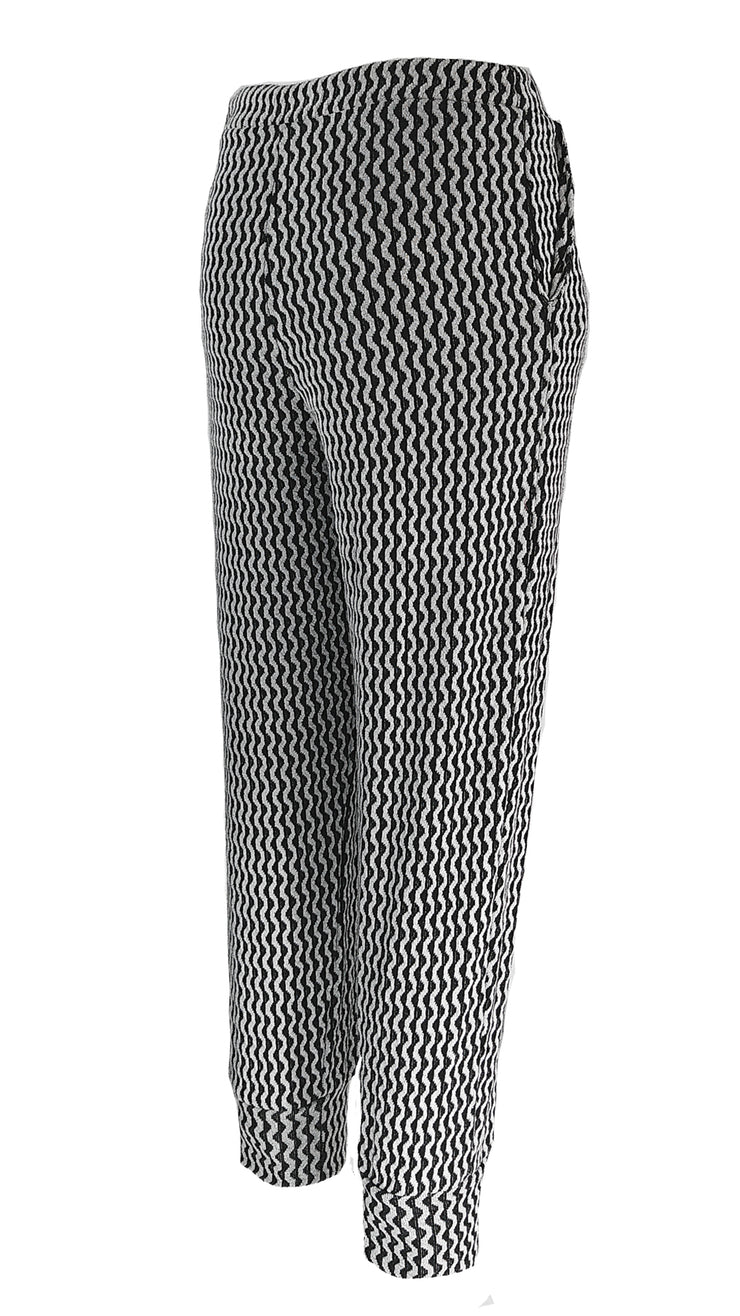 Geo Heritage Ribbed Cuff Pants