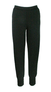 Black Soft Touch Cuff Pants