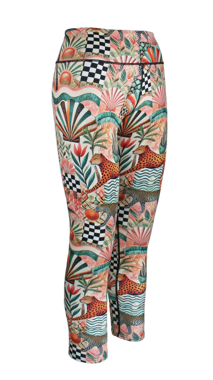 Sunkissed Safari F/L Tights