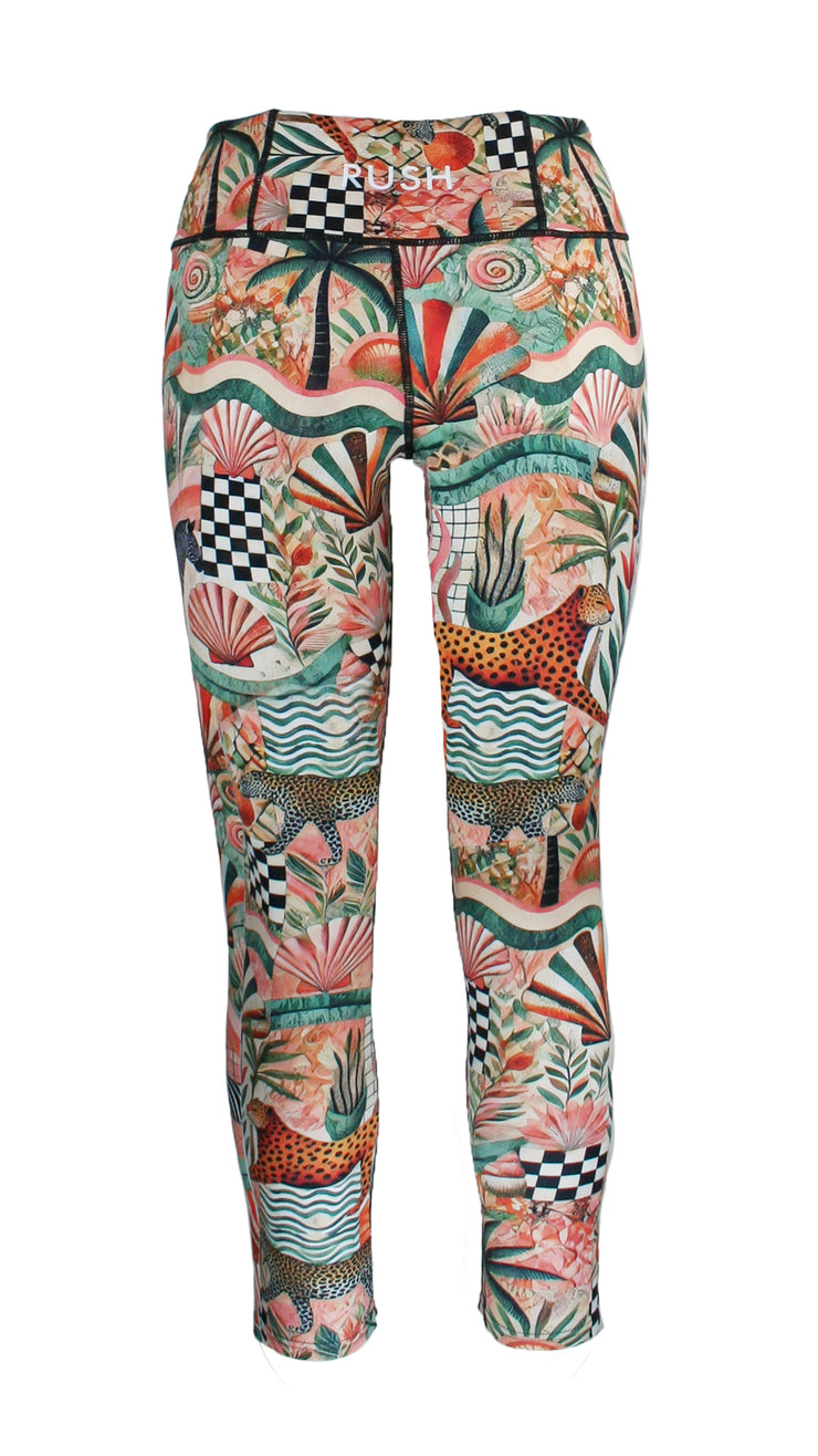 Sunkissed Safari F/L Tights