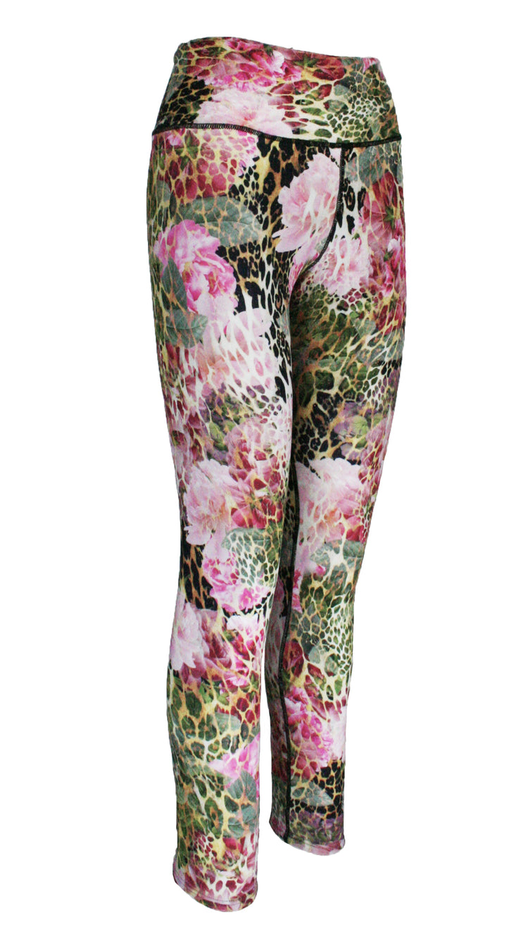 Rose Animal F/L Tights