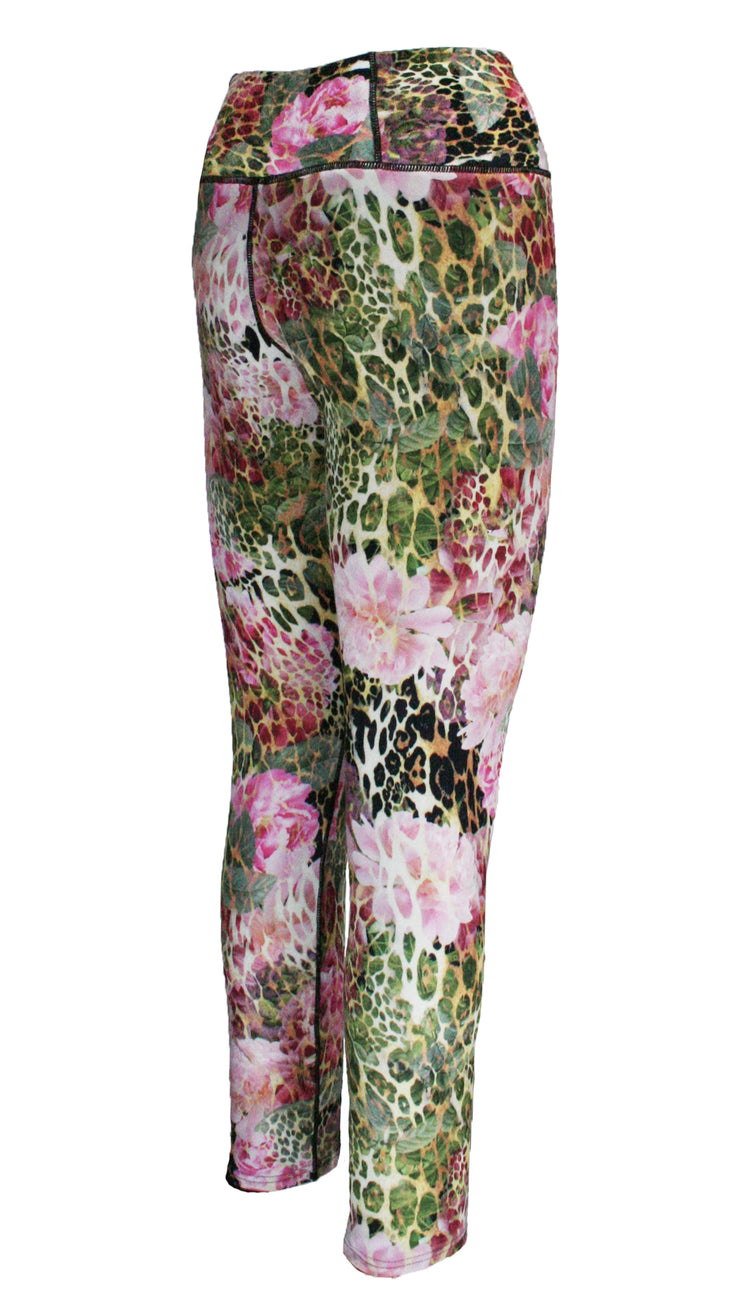 Rose Animal F/L Tights