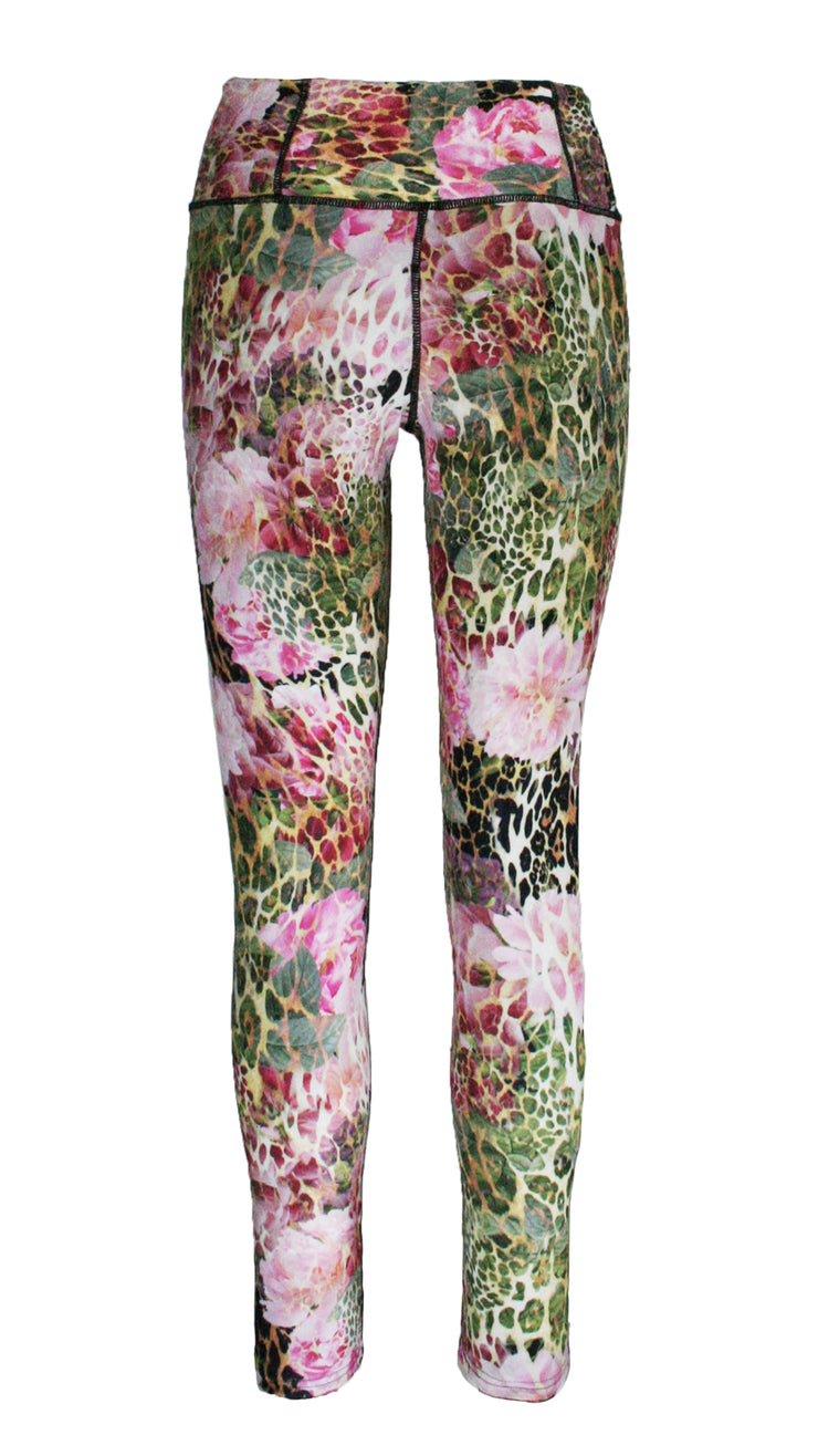 Rose Animal F/L Tights