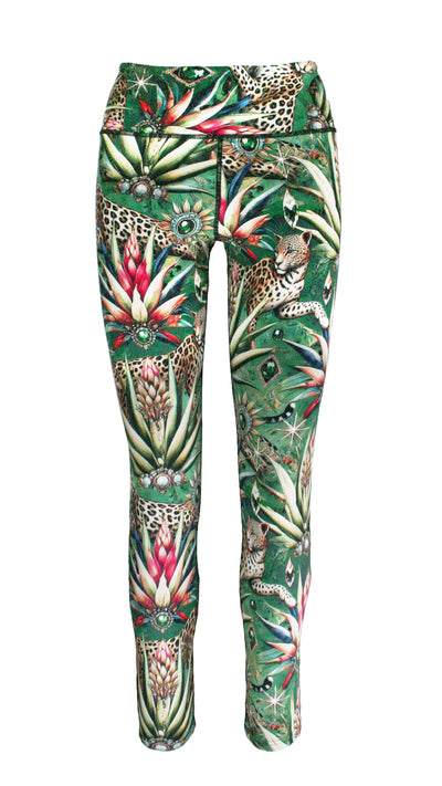 Wild Emerald F/L Tights