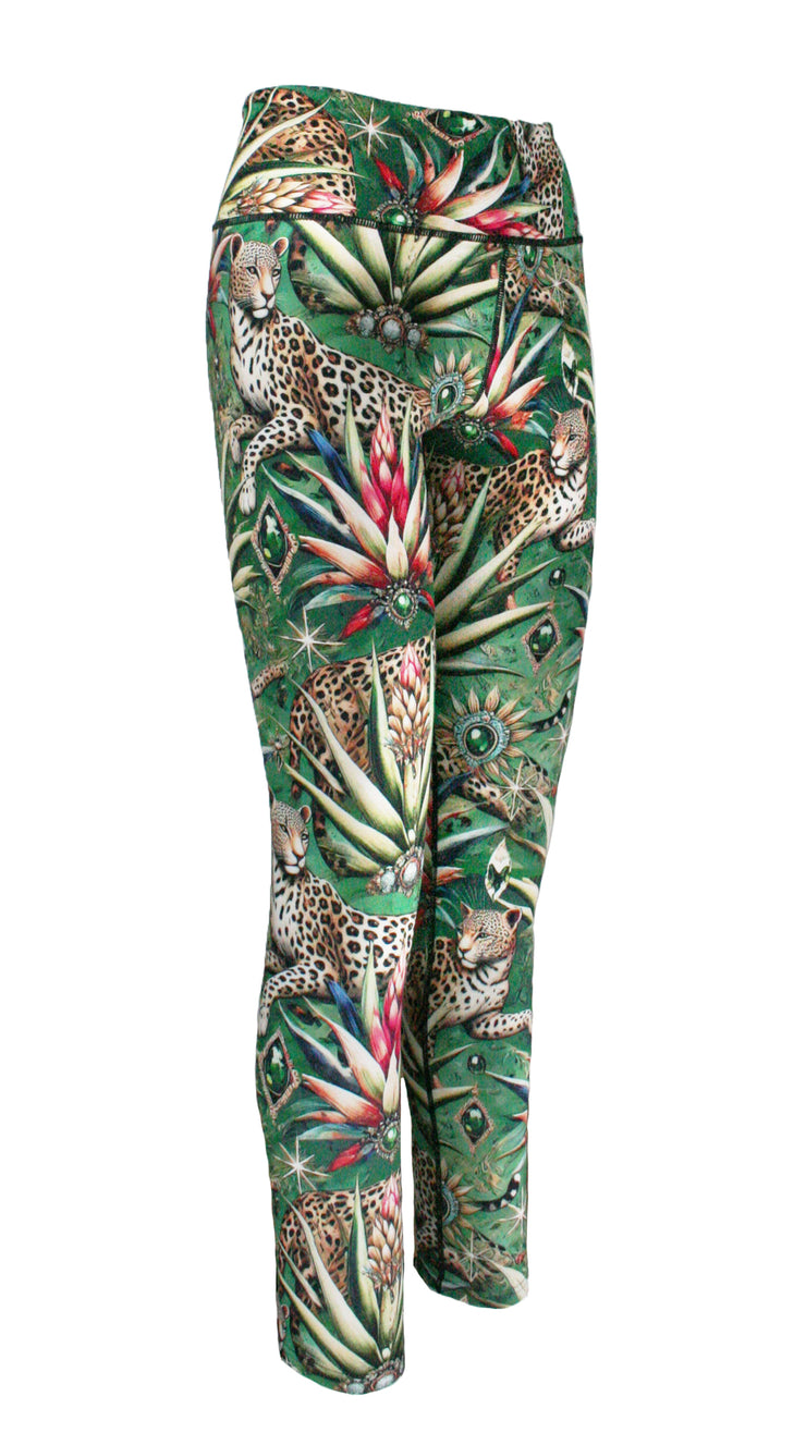 Wild Emerald F/L Tights
