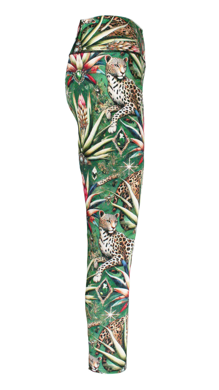 Wild Emerald F/L Tights