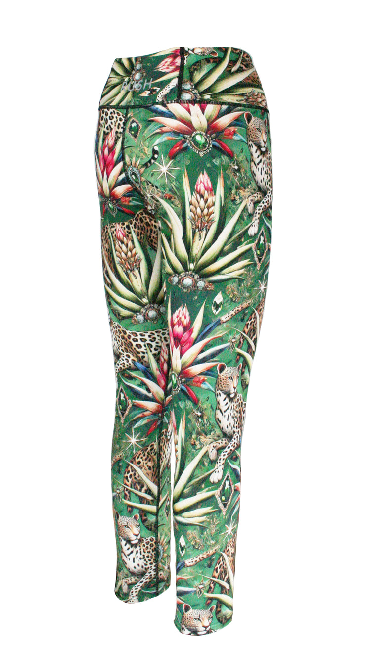 Wild Emerald F/L Tights