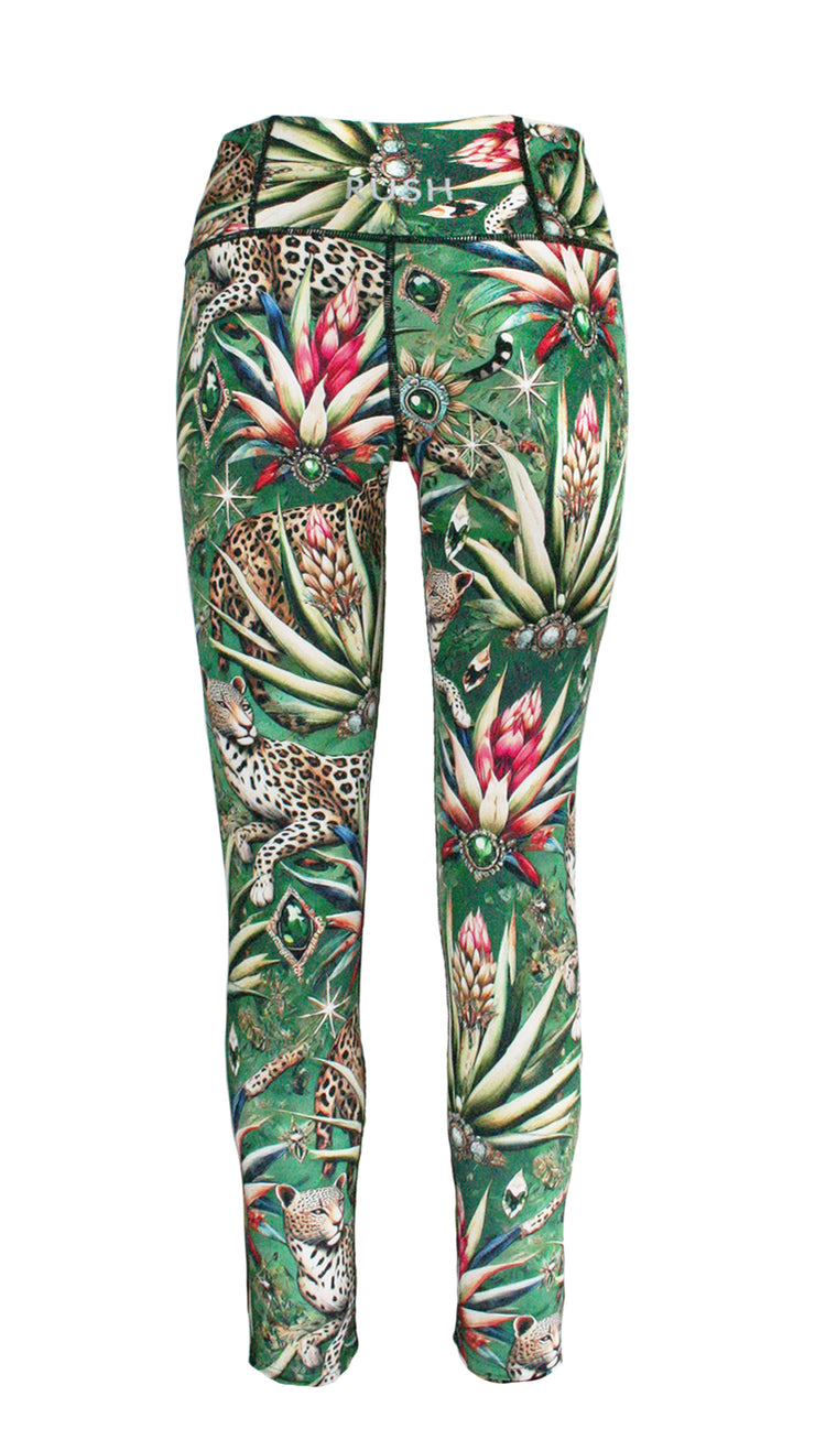 Wild Emerald F/L Tights