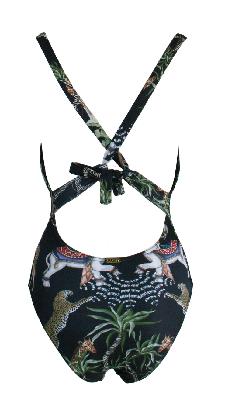 Serengeti Safari V Neck One Piece