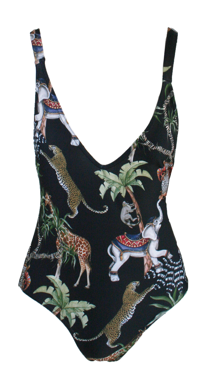 Serengeti Safari V Neck One Piece