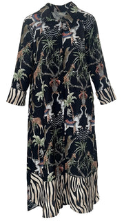Serengeti Safari Luxe Shirt Dress
