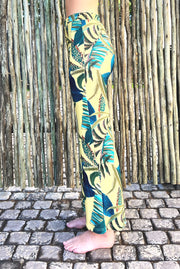 Tropical Splendour Yellow Luxe Pants